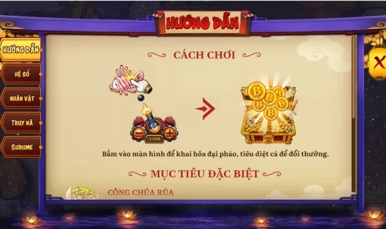 Hướng dẫn chơi Bắn Cá Đại Hải Trình 100Win