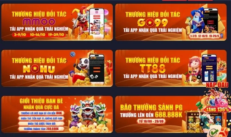 Các chương trình khuyến mãi 100Win hấp dẫn