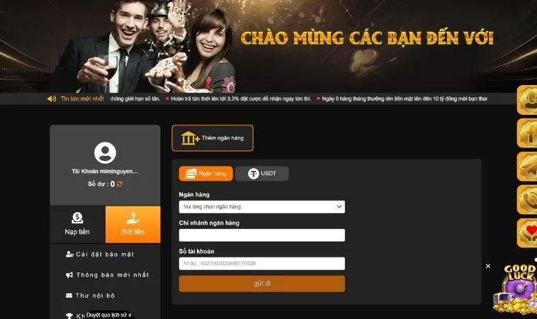 Biểu mẫu đăng ký 100Win