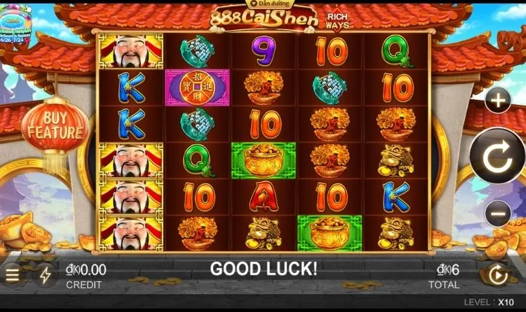 Đồ họa game Nổ Hũ Thần Tài Tại 100Win thiết kế đẹp, ấn tượng